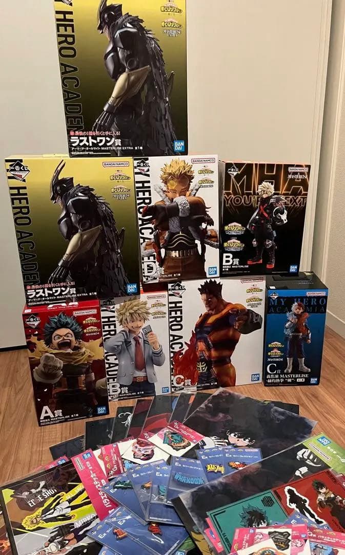 一番くじ　ヒロアカ　紡ぐ力　フルコンプ　ラストワン賞2体 + その他 一番くじ ヒロアカ 紡ぐ力 フルコンプ ラストワン賞2体 + その他 一番