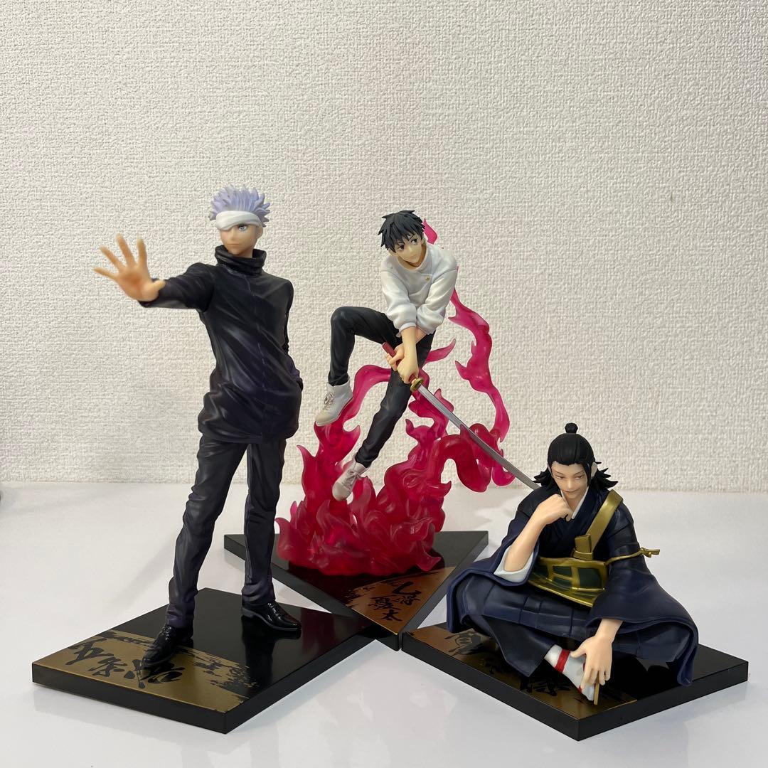 呪術廻戦】 一番くじ A賞 B賞 C賞 3体セット＋五条悟-100 ％品質保証