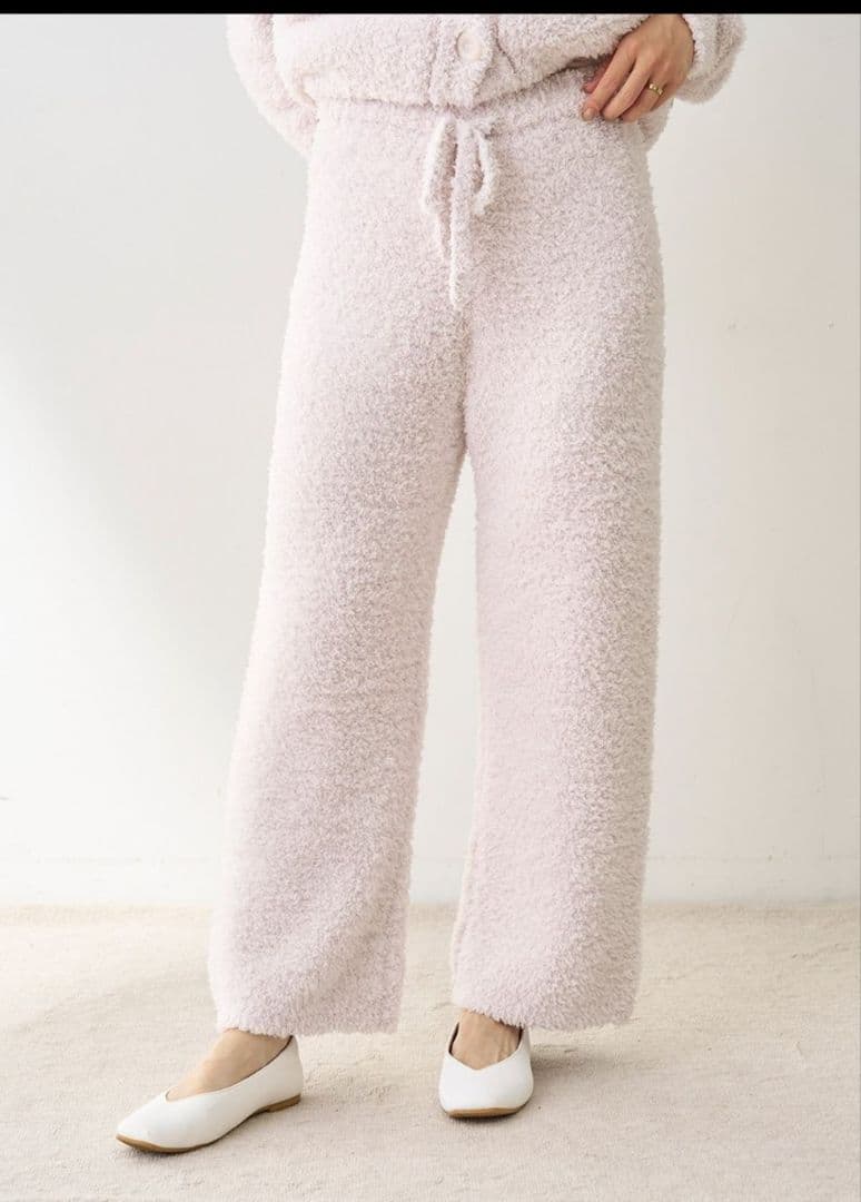 人気 ジェラピケ ベーシックジェラートカーディガン＆ロングパンツSET