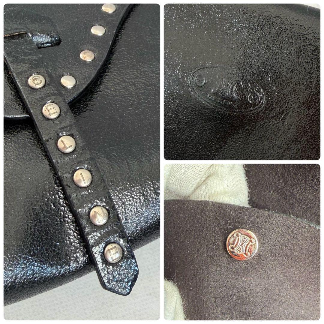 バッグ Vintage Celine Suede Shoulder Bag