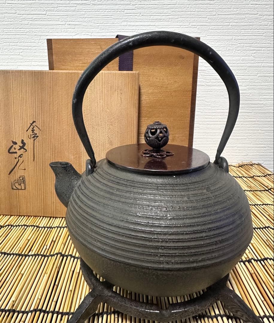 買うホビー・楽器・アート - 未使用品 南部正晴堂 伊藤 宝斎作 糸目