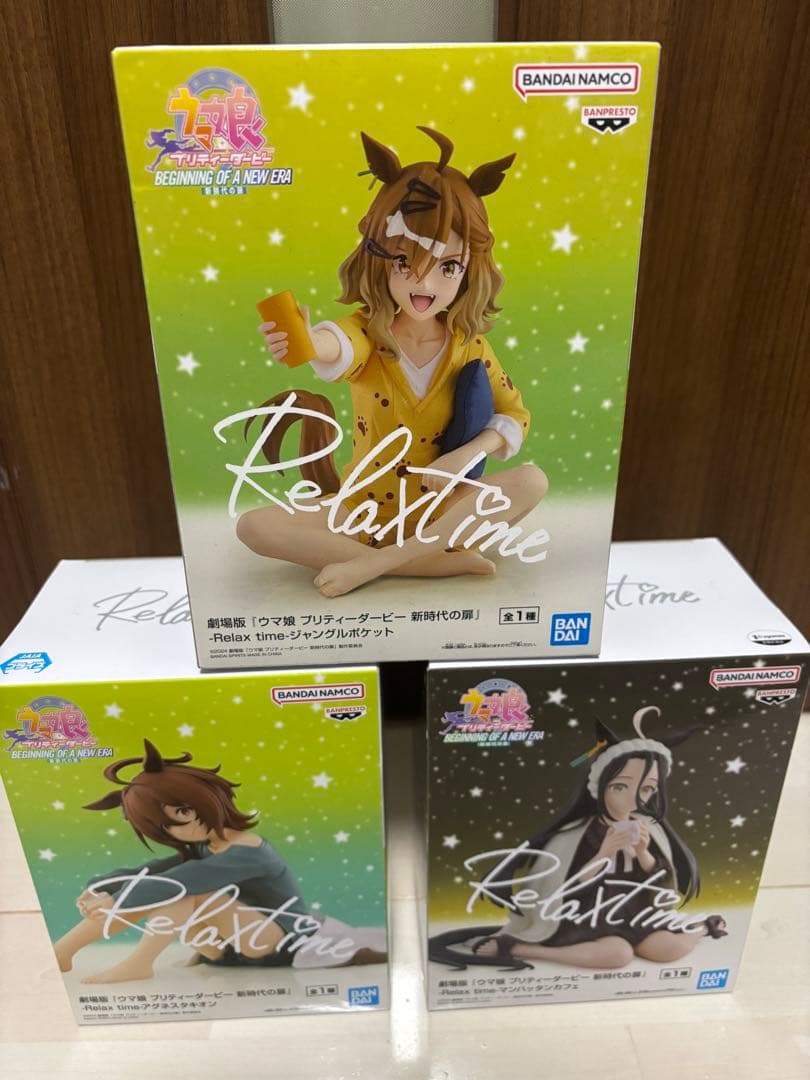 ウマ娘フィギュア Relax timeまとめ売り 新時代の扉 ウマ娘フィギュア Relax timeまとめ売り 新時代の扉 劇場版『ウマ娘