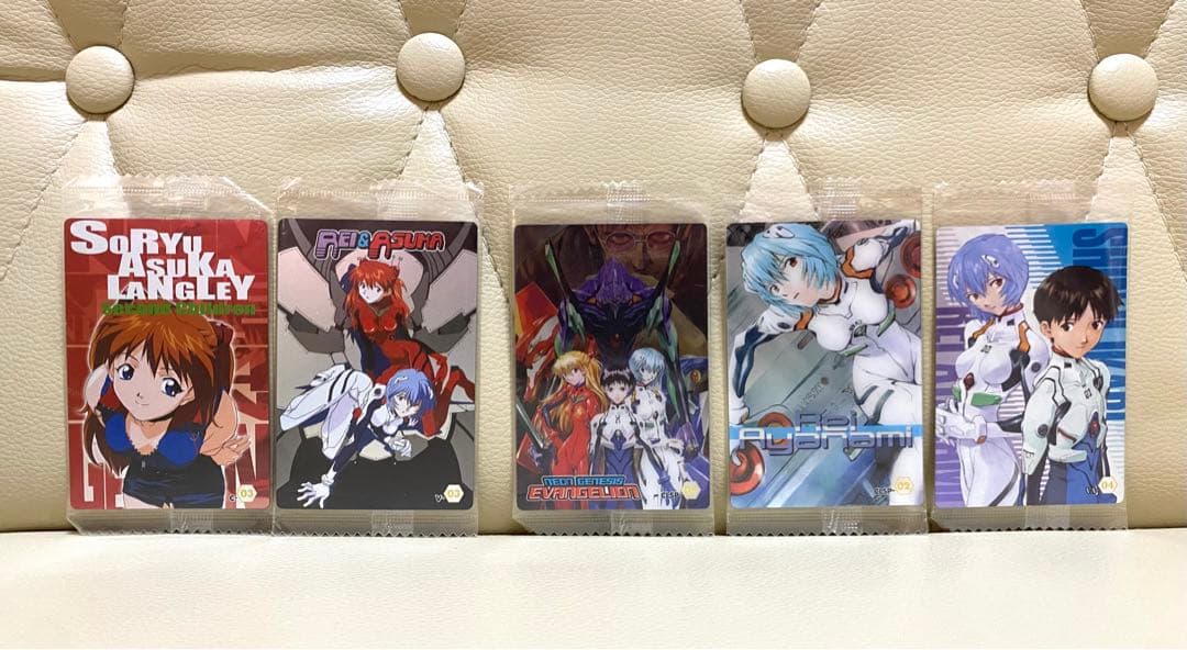 エヴァンゲリオン ウエハース カード 5枚 - メルカリ