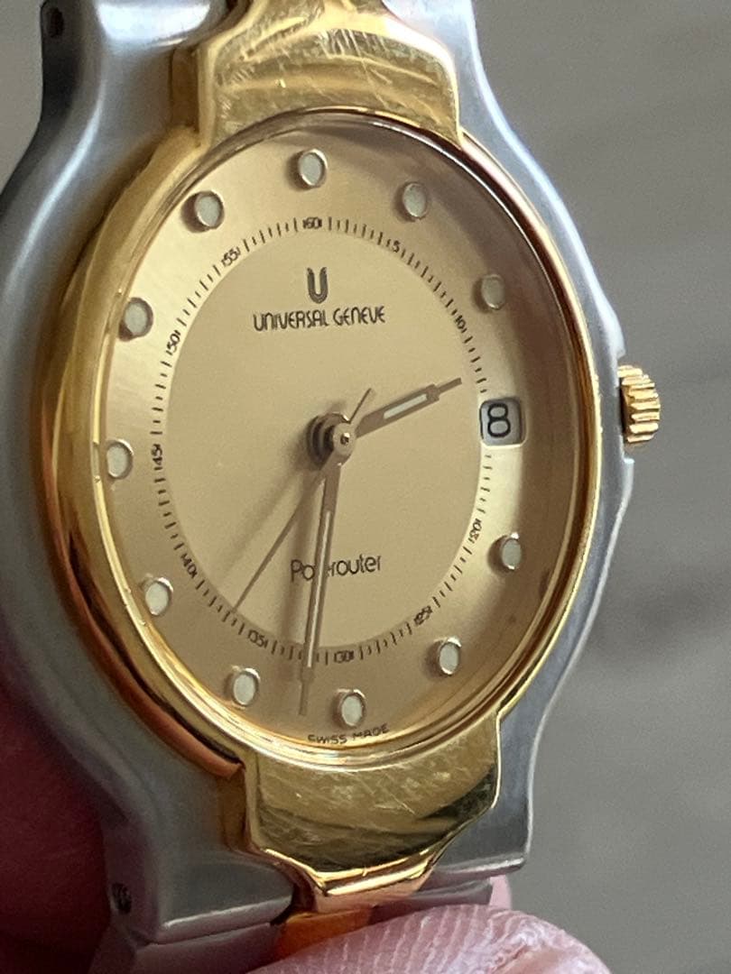 稼働品／Universal Geneve Polerouter ポールルーター