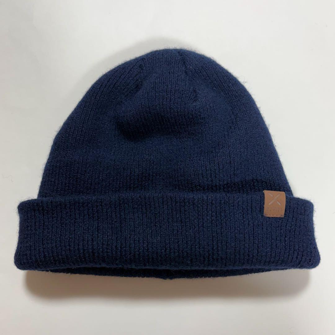 XTM 2WAY ニット帽 ビーニー ネイビー - メルカリ