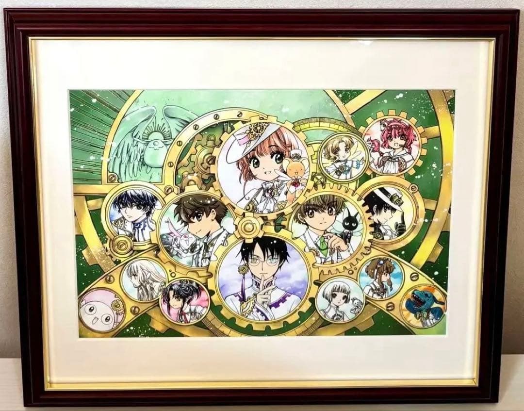 CLAMP画業30周年記念 メインビジュアル 複製原画 B4版 - メルカリ