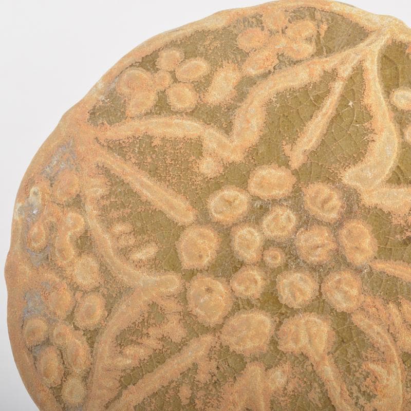 中国 越州窯青磁 花文 蓋物 盒子 N 7292E