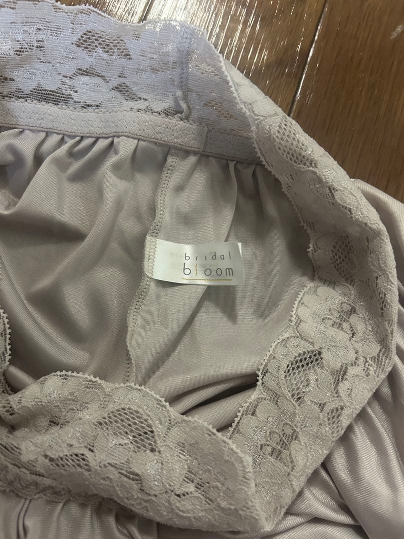 ブライダルインナーbridalbloom ビスチェF70 フレアパンツセット