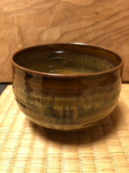 超レア逸品マジョリカ古窯色絵輪線紋小皿10客明治期時代箱付き