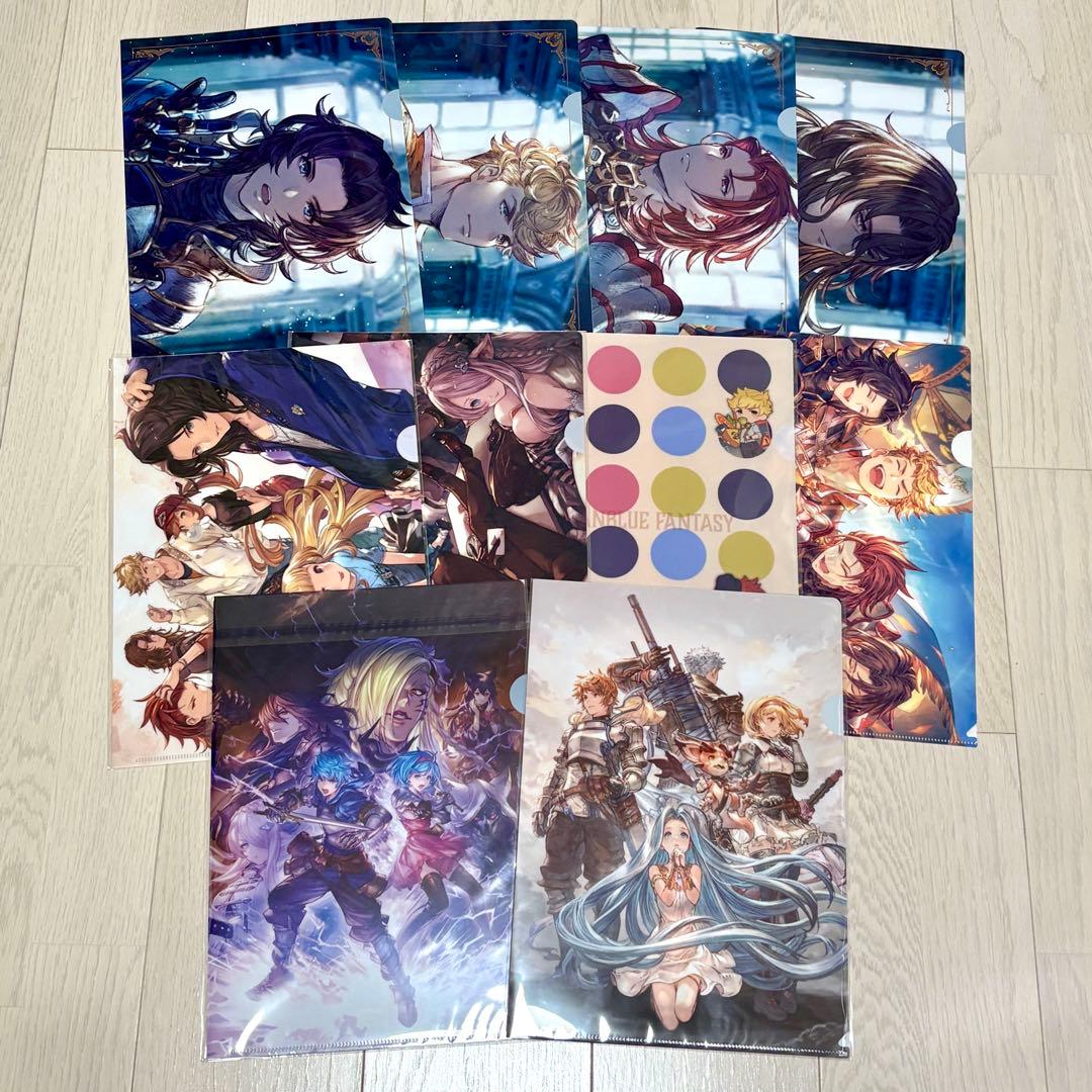 新品未使用】グラブル クリアファイル 10枚セット - メルカリ グラブル