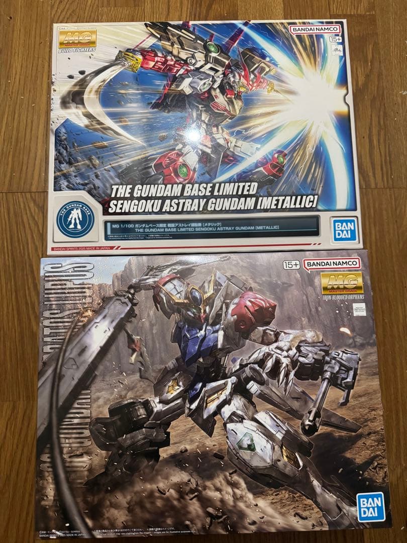 MG 1/100 ガンダムバルバトスルプス＆MG 戦国アストレイ頑駄無 ベース限