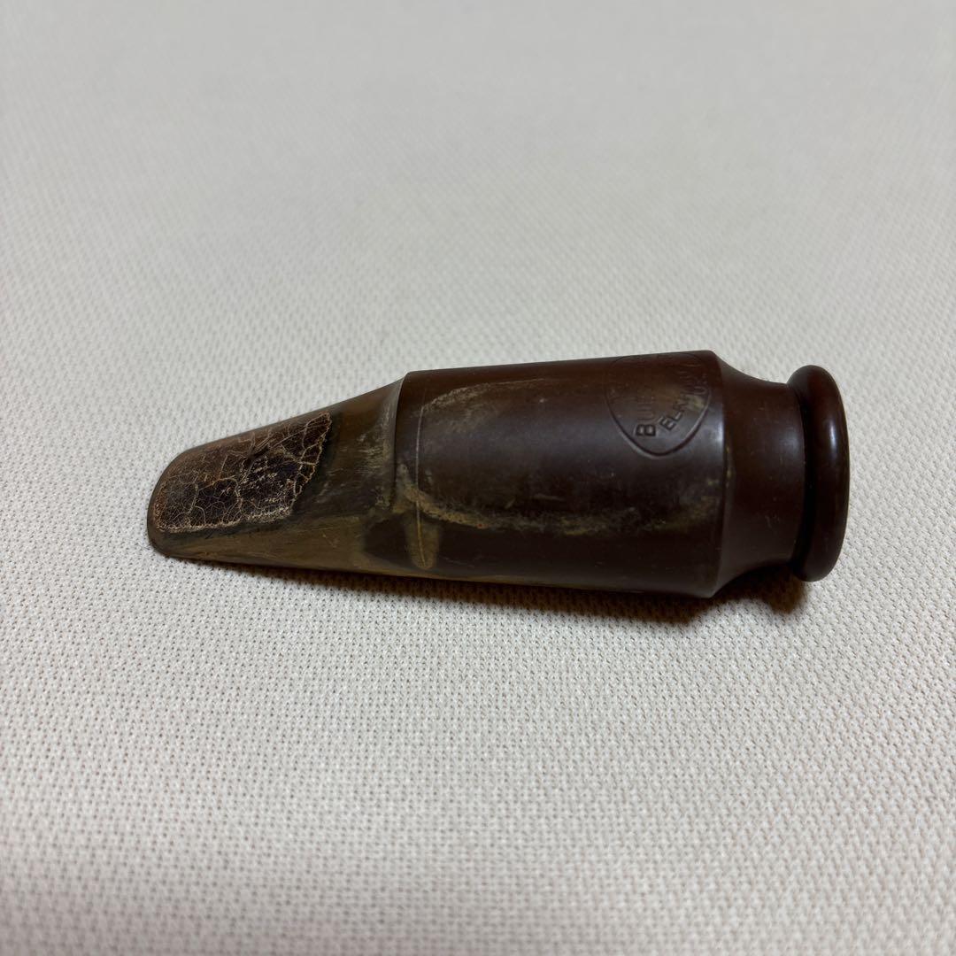 USAのブッシャー製アルト・サックスス用マウスピース ブラウン