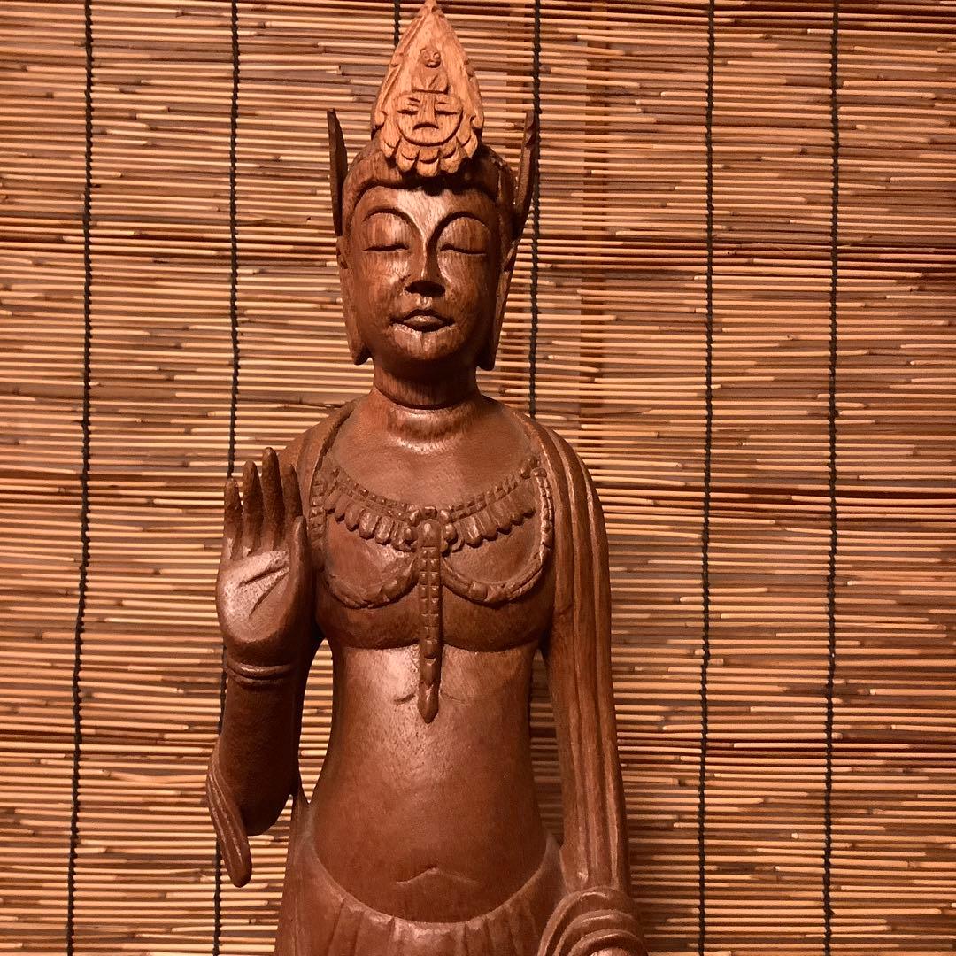 大正期「白鳳文化・夢違観音菩薩立像」法隆寺国宝写仏・平城京・天平文化・