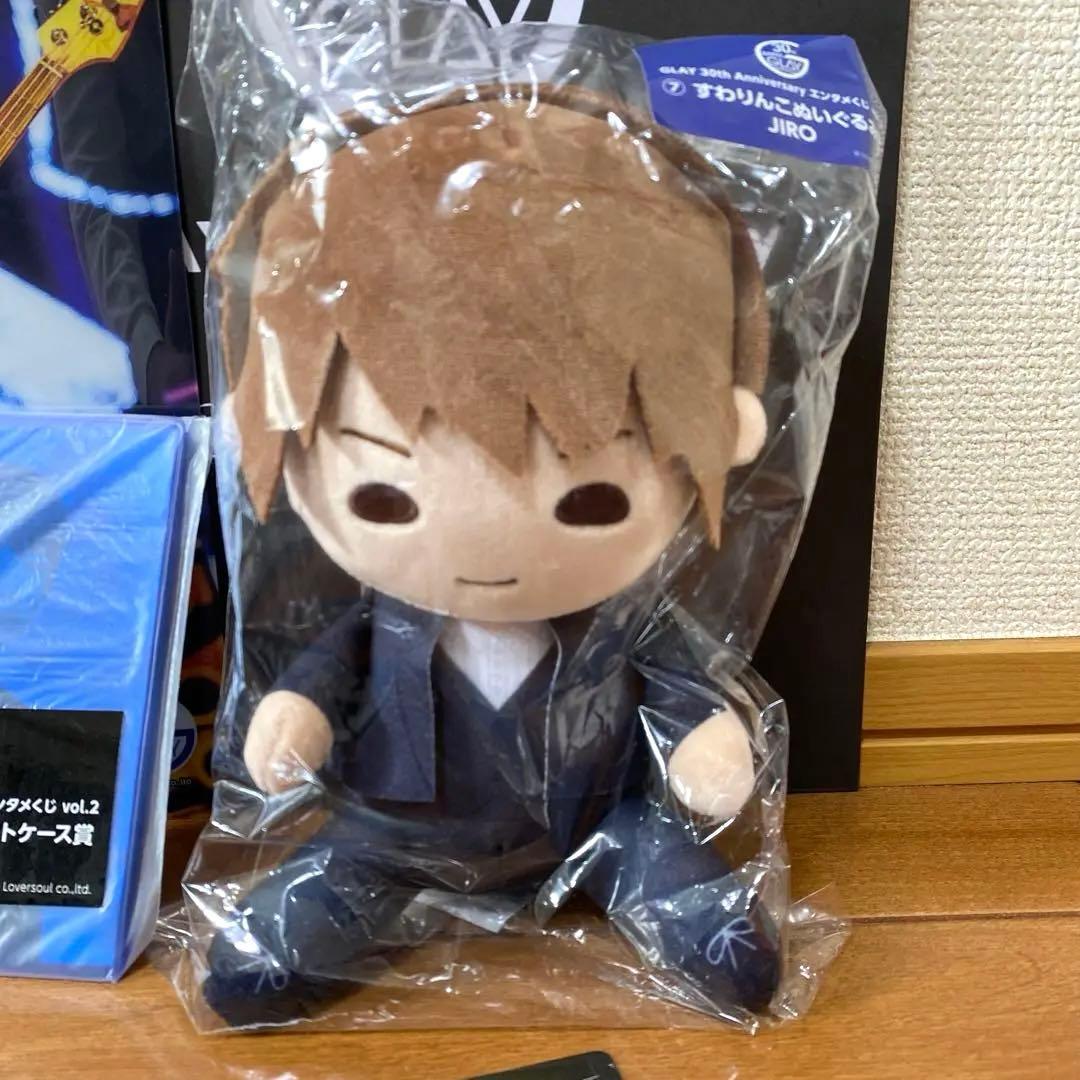 GLAY エンタメくじ JIRO すわりんこぬいぐるみ