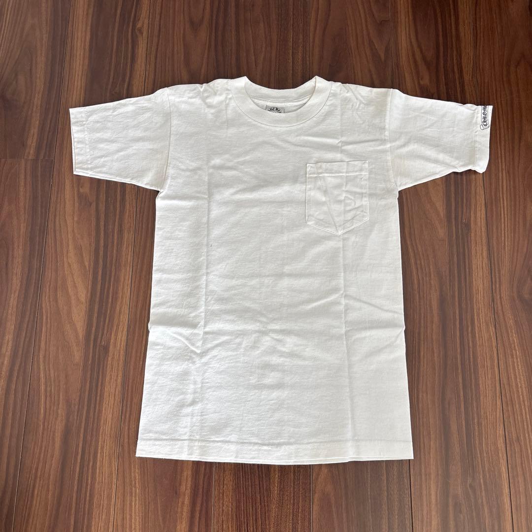 最終売切り価格！美品CHROME HEARTS ホワイト Tシャツ GALFロゴ メンズ