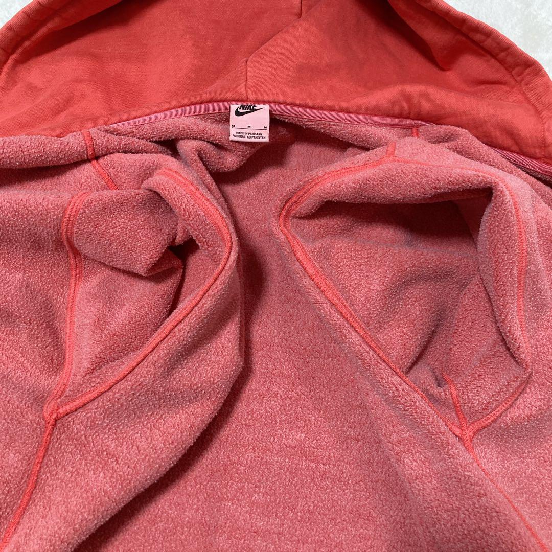 【美品】完売品 Nike x Stussy フルジップ フーディ レッド M