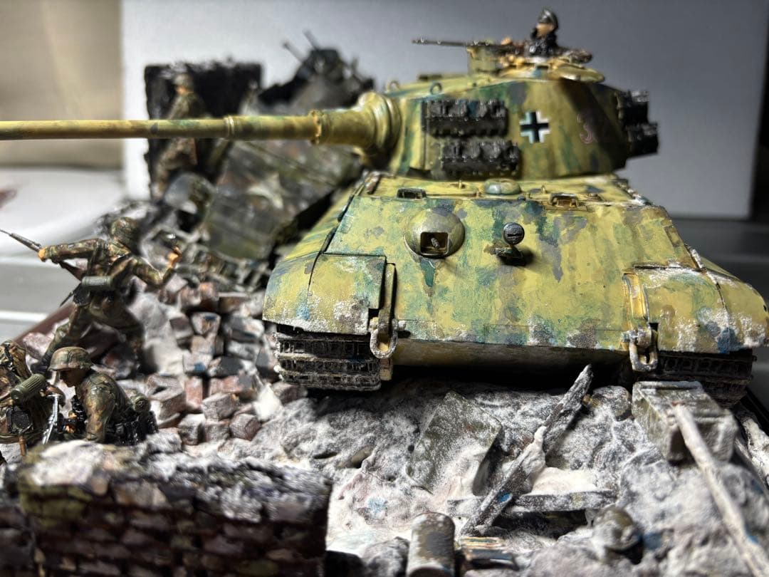 キングタイガー　M16ハーフトラック　歩兵