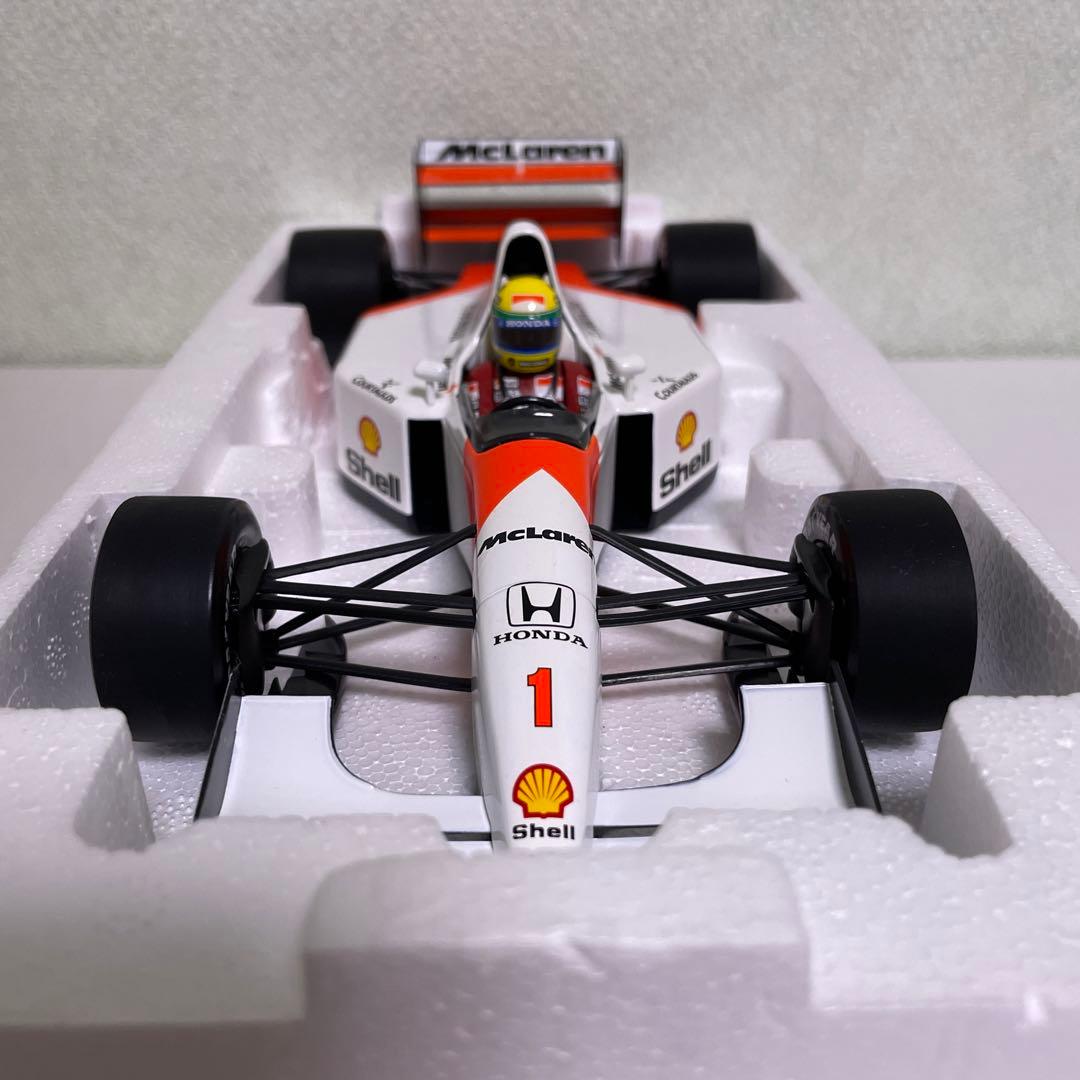ミニチャンプス 1/18 F1 マクラーレン MP4/7A セナ リペイント