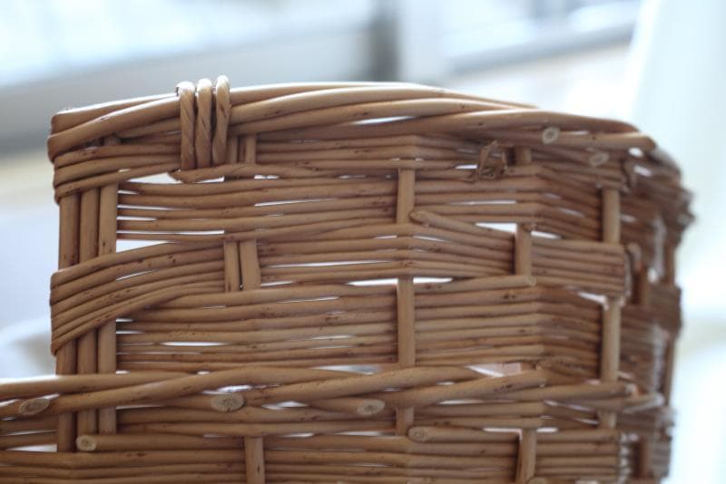 イギリス アンティーク風な柳のベッド 犬用 猫 ペット用ベッド