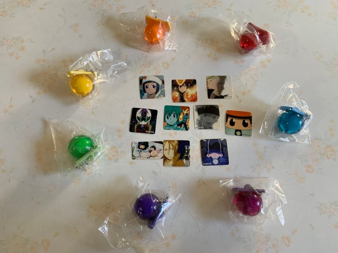 REBORN! おしゃぶりマスコット&クリアカ－ド&シ－ル　3点セット