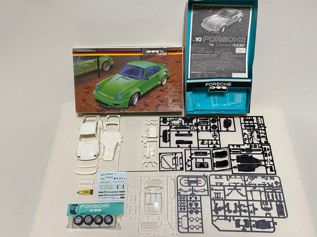 フジミ模型 ポルシェ 1/24 4台+1台(ジャンク)