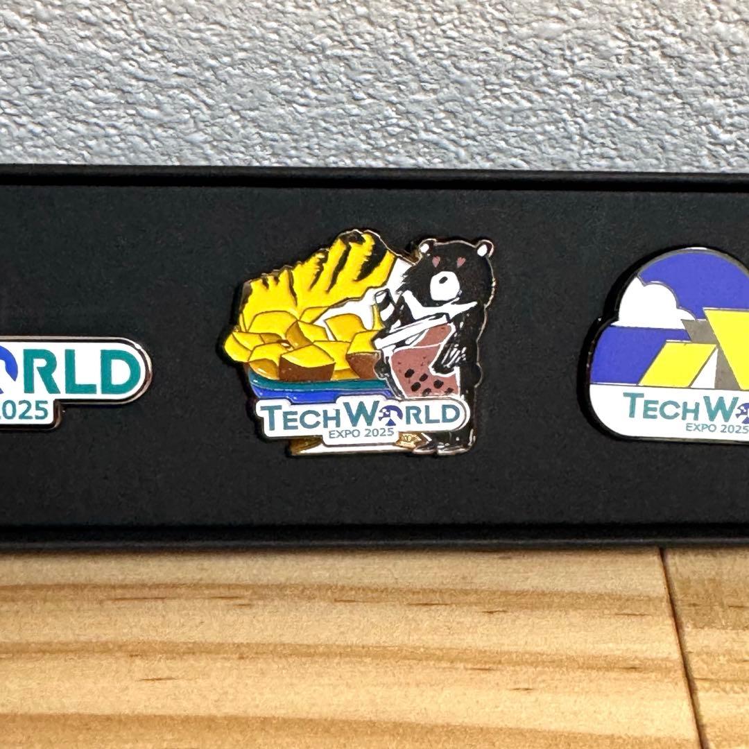 TECH WORLD EXPO 2025 ピンバッジ 3個セットの通販はau PAY マーケット