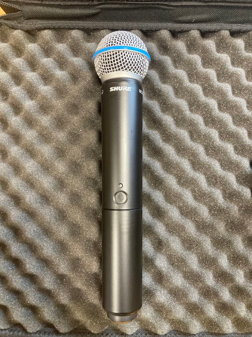 SHURE BLX24/BETA58A ワイヤレスマイク　ケース付き