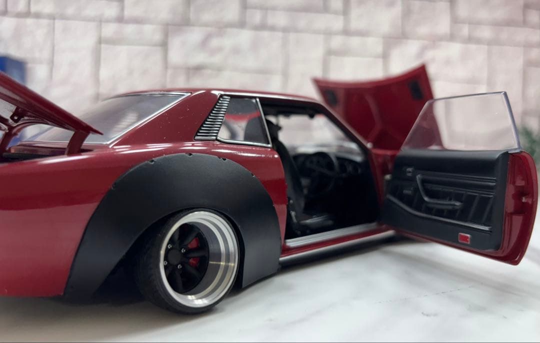 1/18ミニカー　オートアート　ダルマ　セリカ　ワークス　ワタナベ深リムカスタム