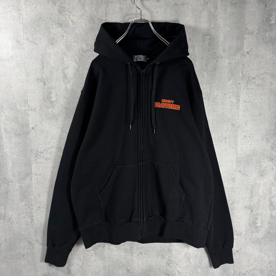 【minଓ♡⃛さん専用】ヒステリックグラマー ジップパーカー XL 黒