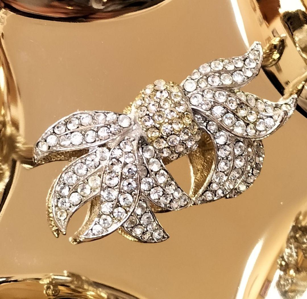 超美品✨《JS PARIS》✨ヴィンテージ ジュエリー レトロ リボン♡ブローチ