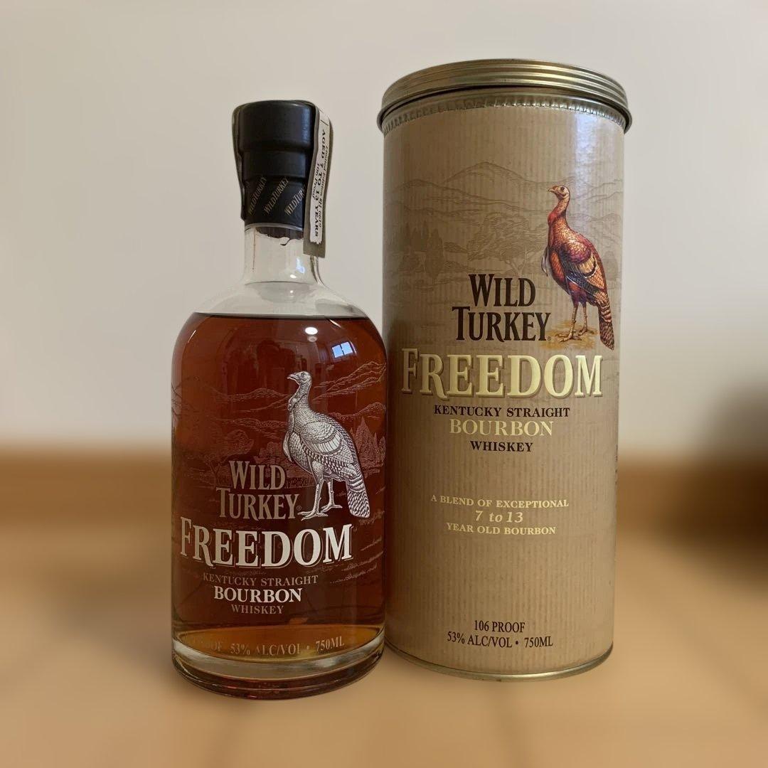 ワイルドターキーのケンタッキーストレートバーボンウイスキー「FREEDOM」