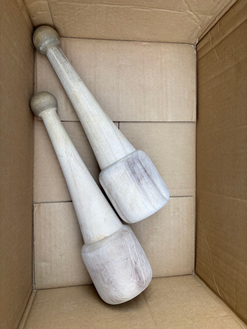 木製 大太鼓用バチ 2本セット　② 木製 大太鼓用バチ 2本セット ② 郷のひびきシリーズ幼保向け