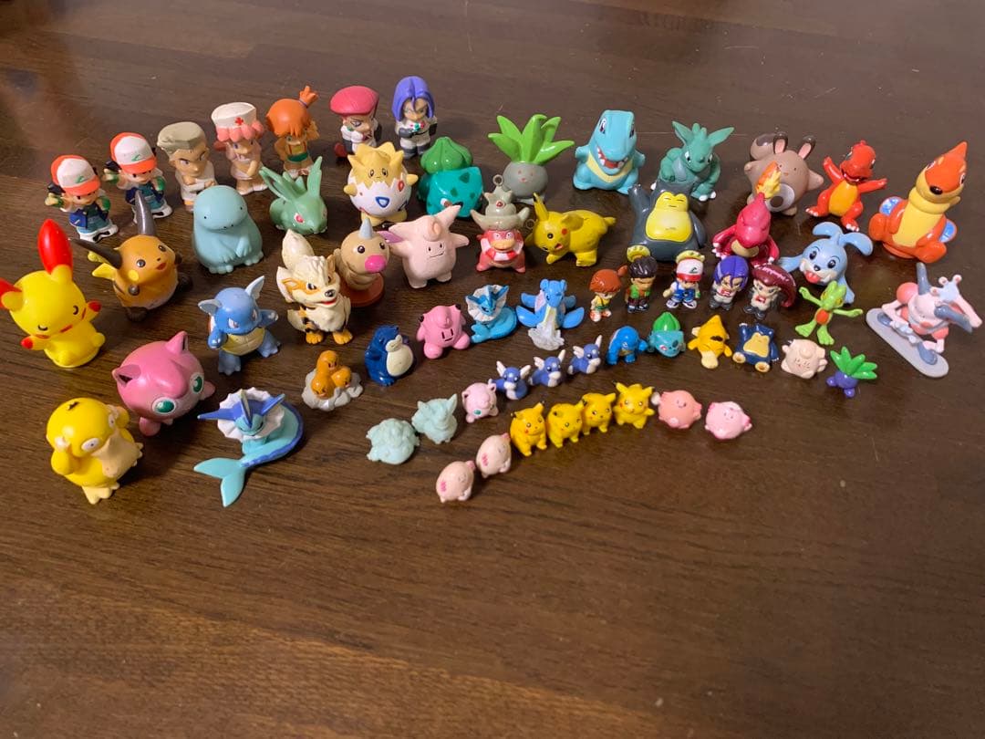 希少】ポケモン ミニフィギュア 指人形 まとめ売り ポケットモンスター