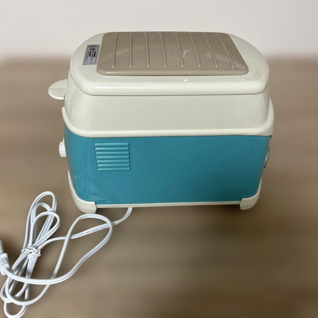 新品】フォルクスワーゲン ミニバス トースター ブルー