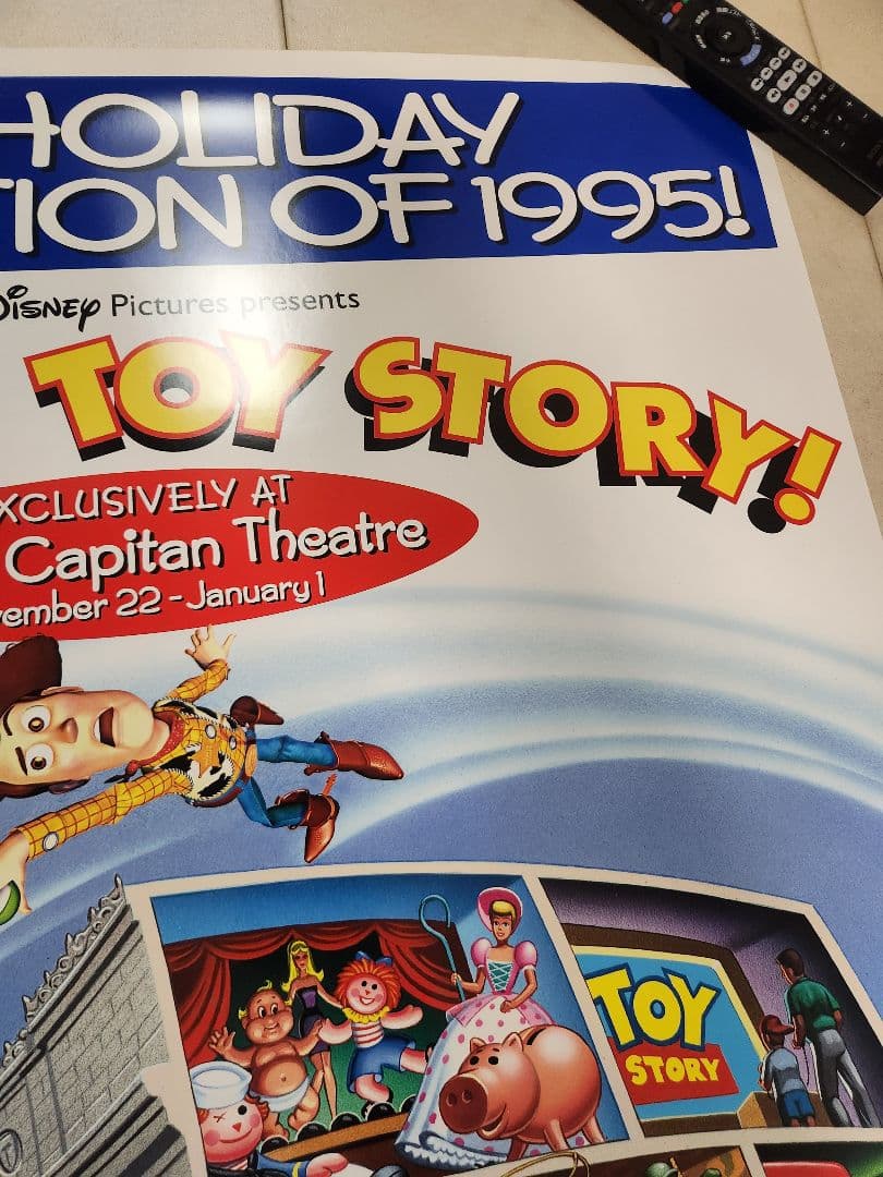 超激レア トイストーリー ポスター エル・キャピタンシアター