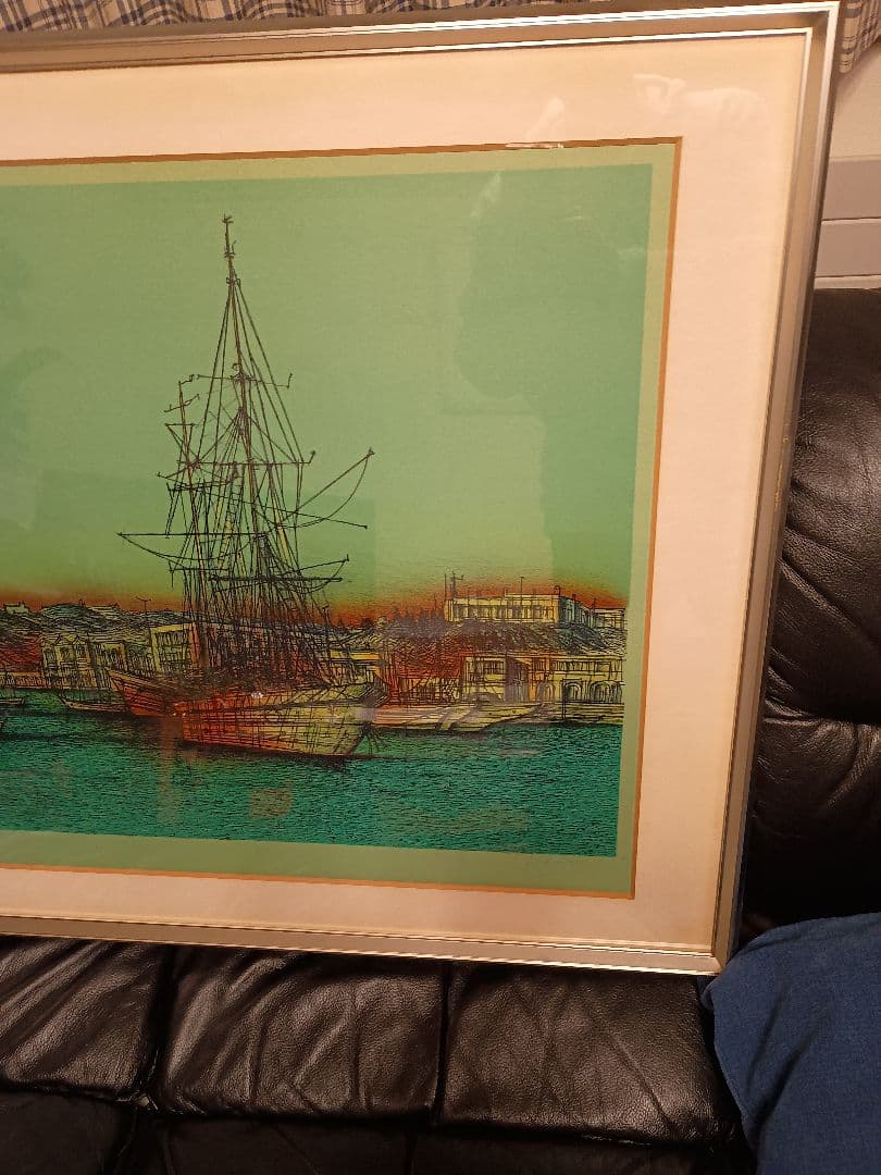 ジャンカルズー リトグラフ 帆船 ジャンカルズー リトグラフ 帆船