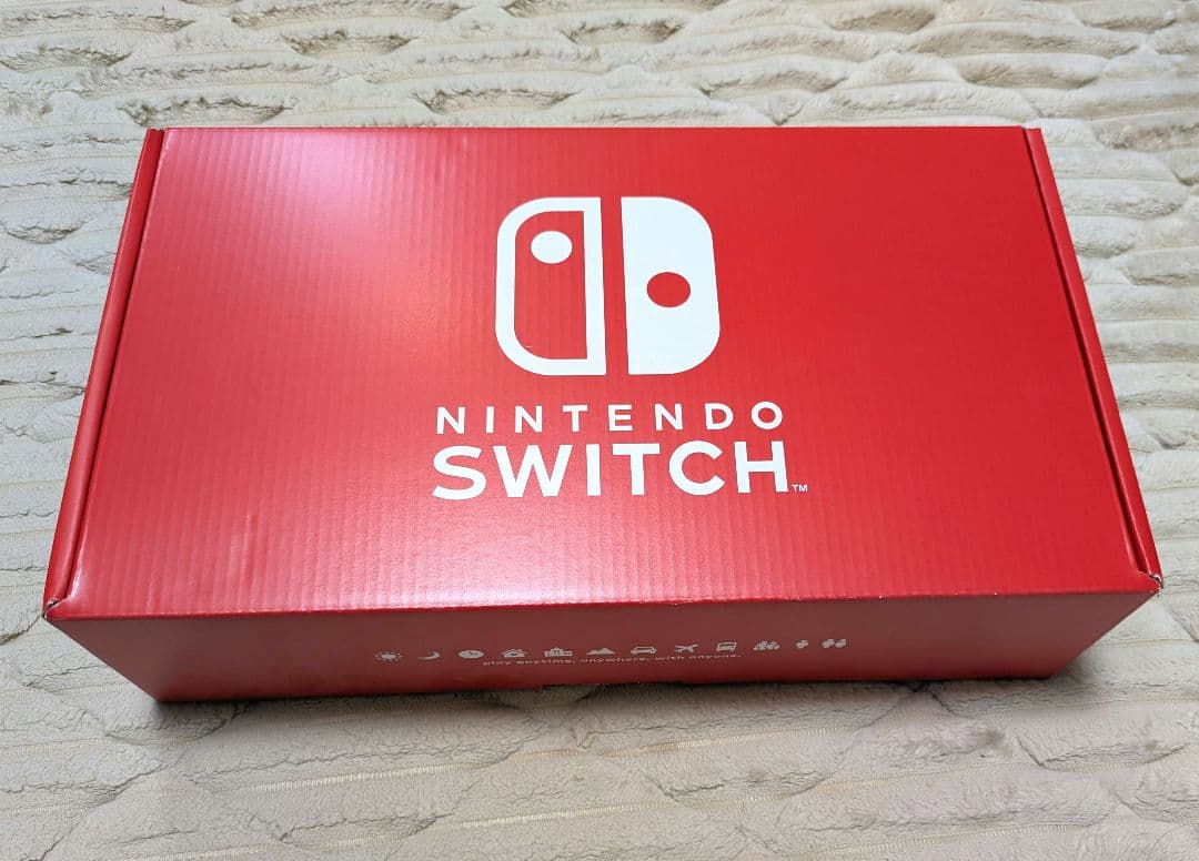 Nintendo Switch 本体 ネオンオレンジ/レッド ※注意事項有