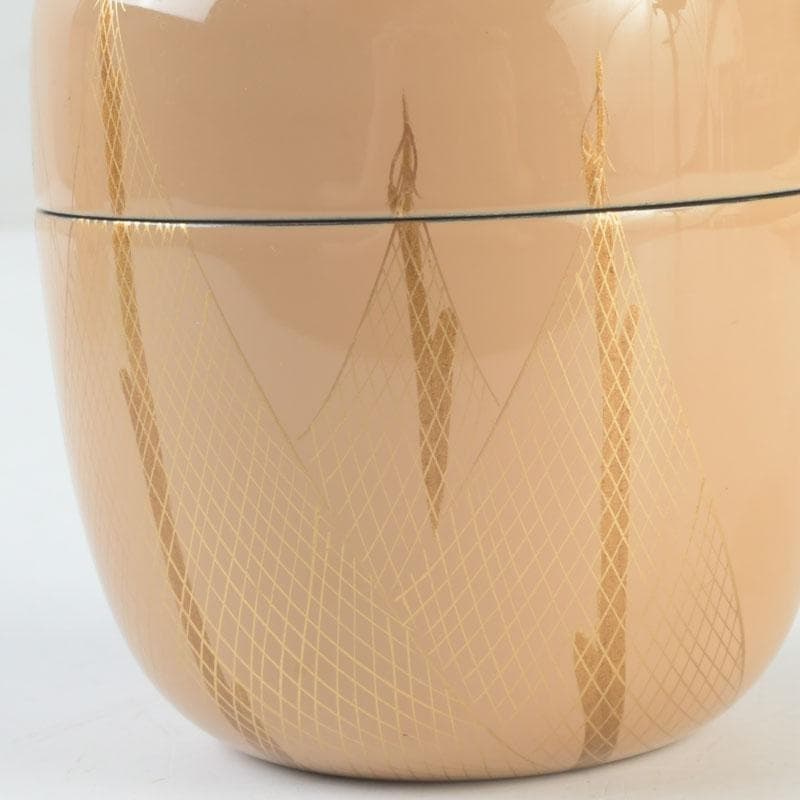 茶道具 越前蒔絵師 宮田宗景作 金蒔絵 棗 共箱 V 9838 楽天市場