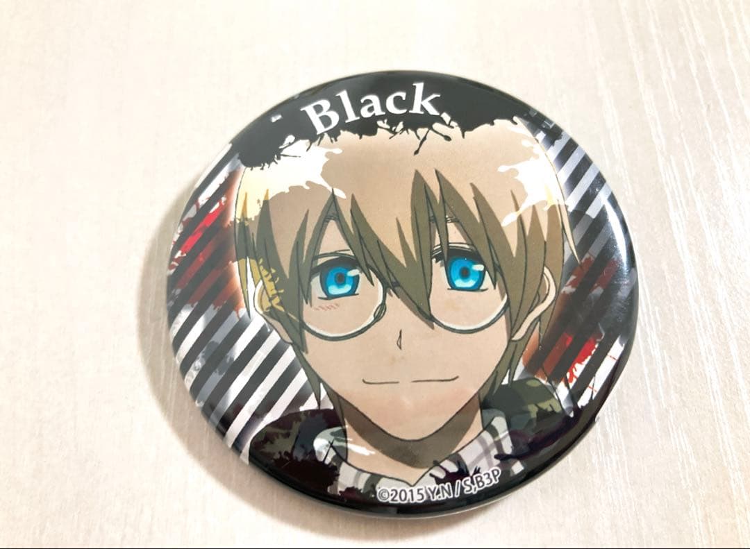 激レア】 血界戦線 ブラック（絶望王） 缶バッジ