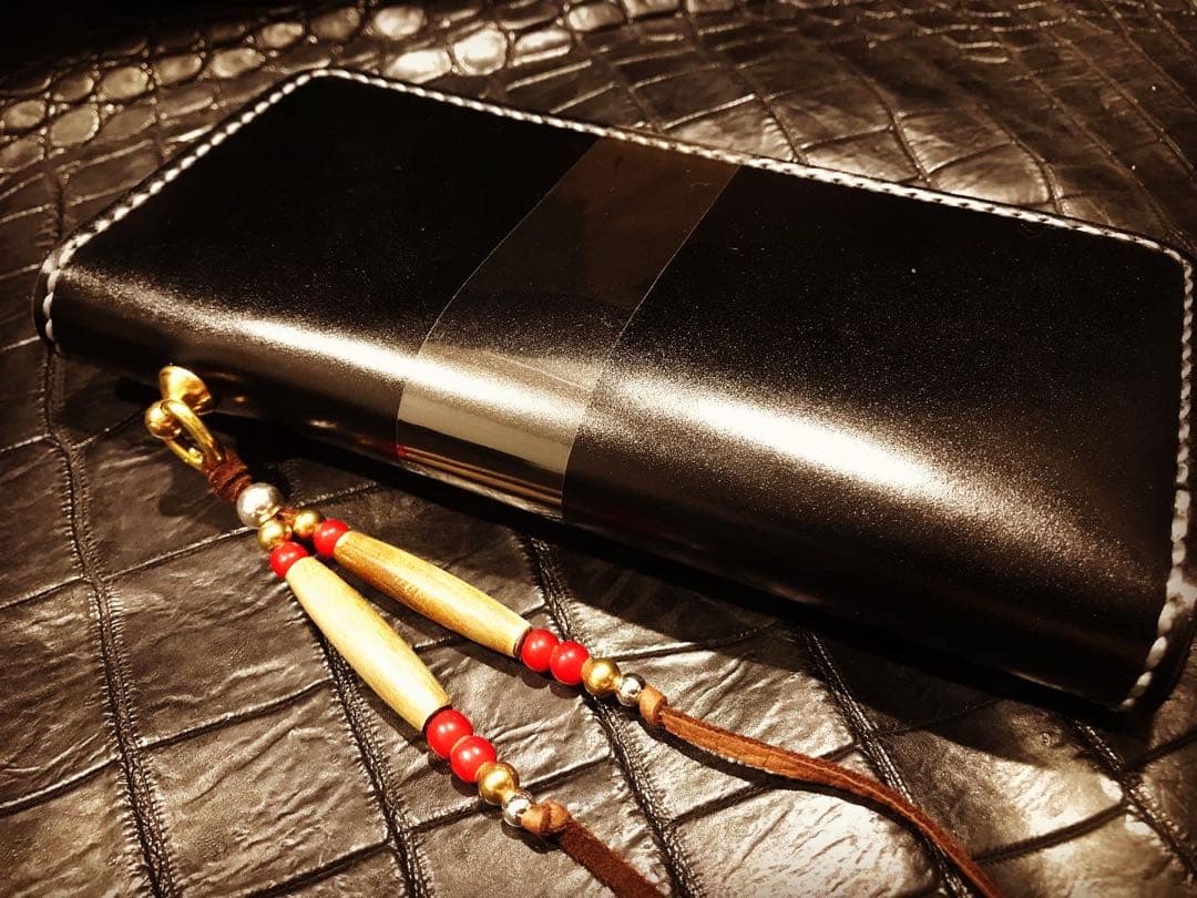 栃木レザー長財布 Gravy Leather ハンドメイド 高級ロングウォレット