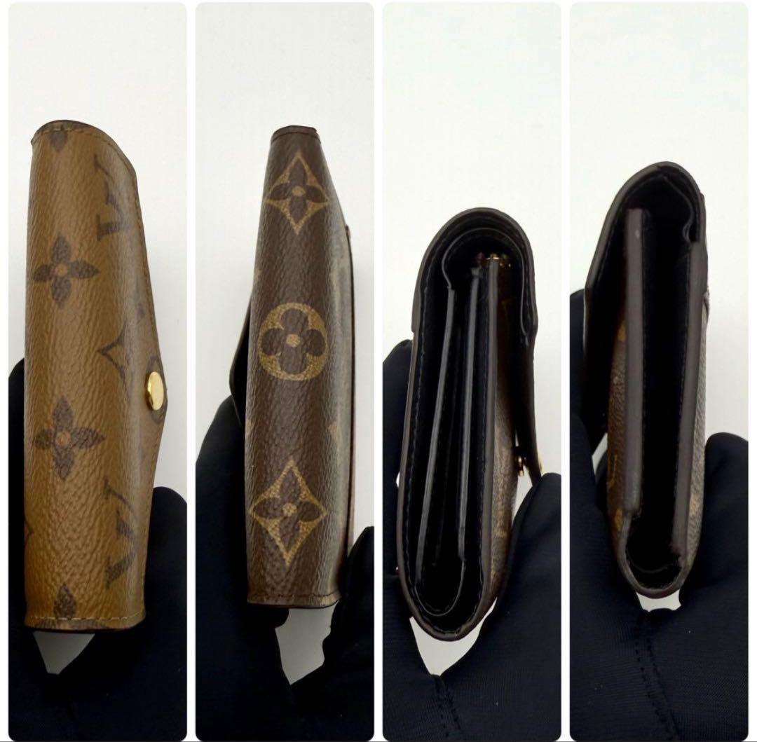 ルイヴィトン　ヴィクトリーヌ　リバース　三つ折り財布