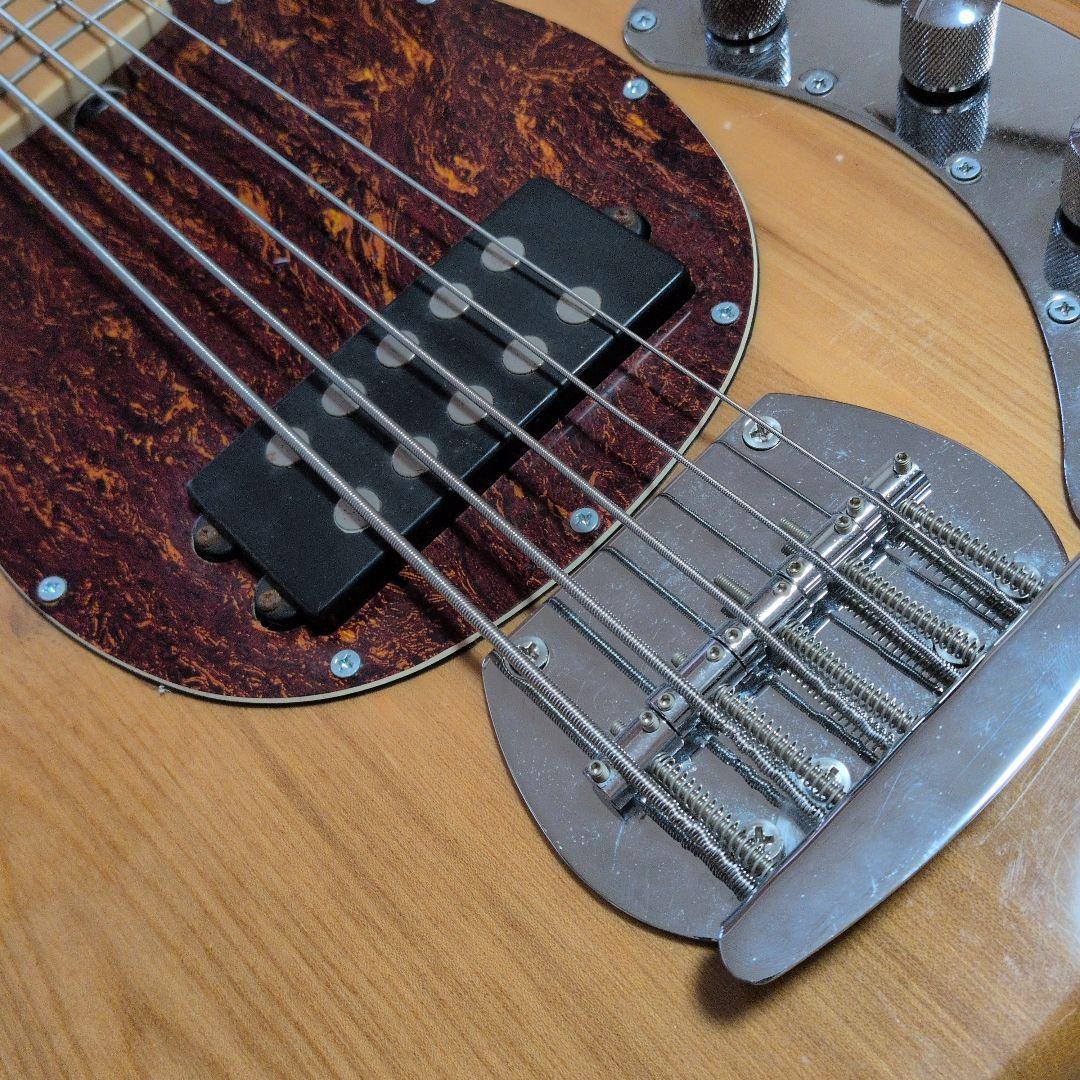 価格交渉ご自由に!ベース5弦 Natural ナチュラル - メルカリ