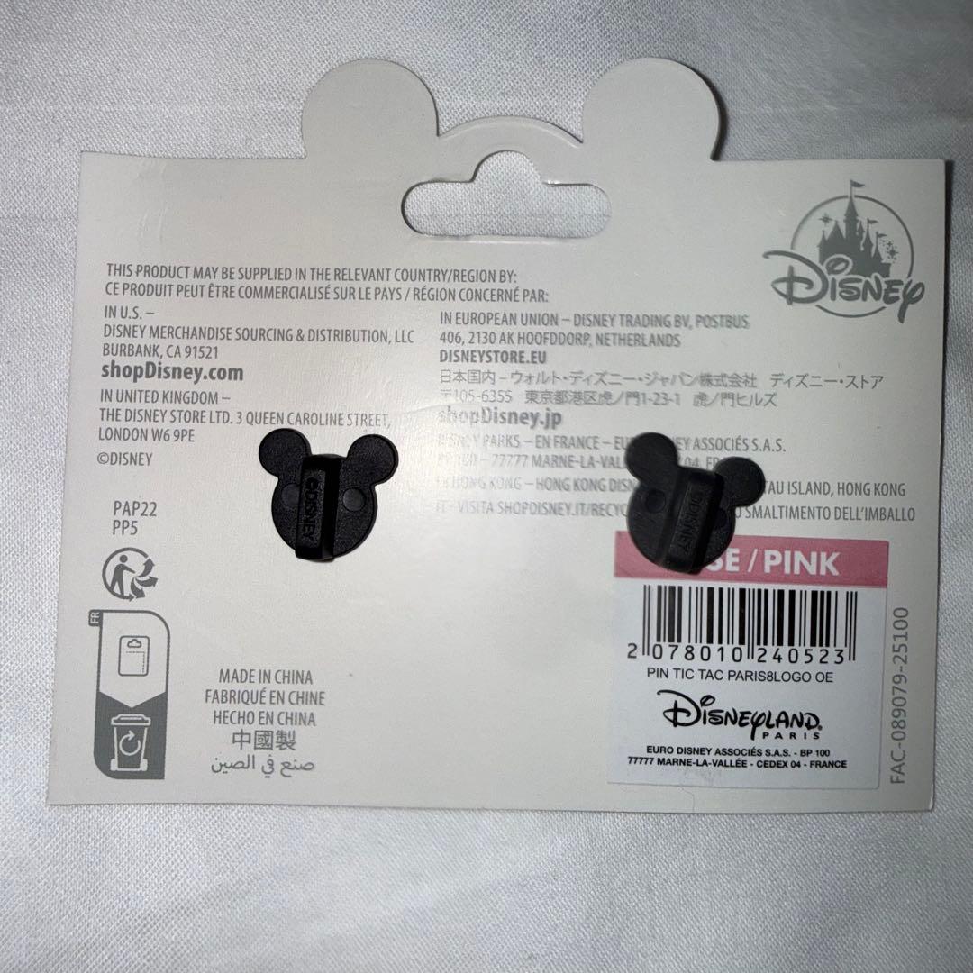 パリ ディズニー 限定 ピンバッジ スティッチ チップ デール グッズ