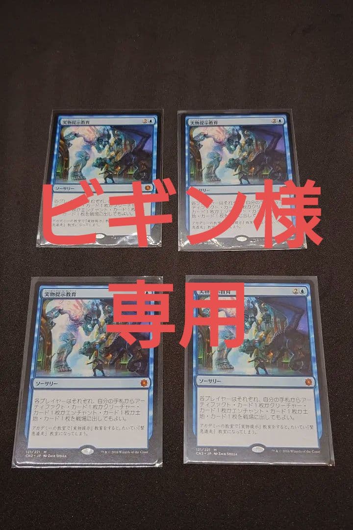 mtg 実物提示教育 日本語版