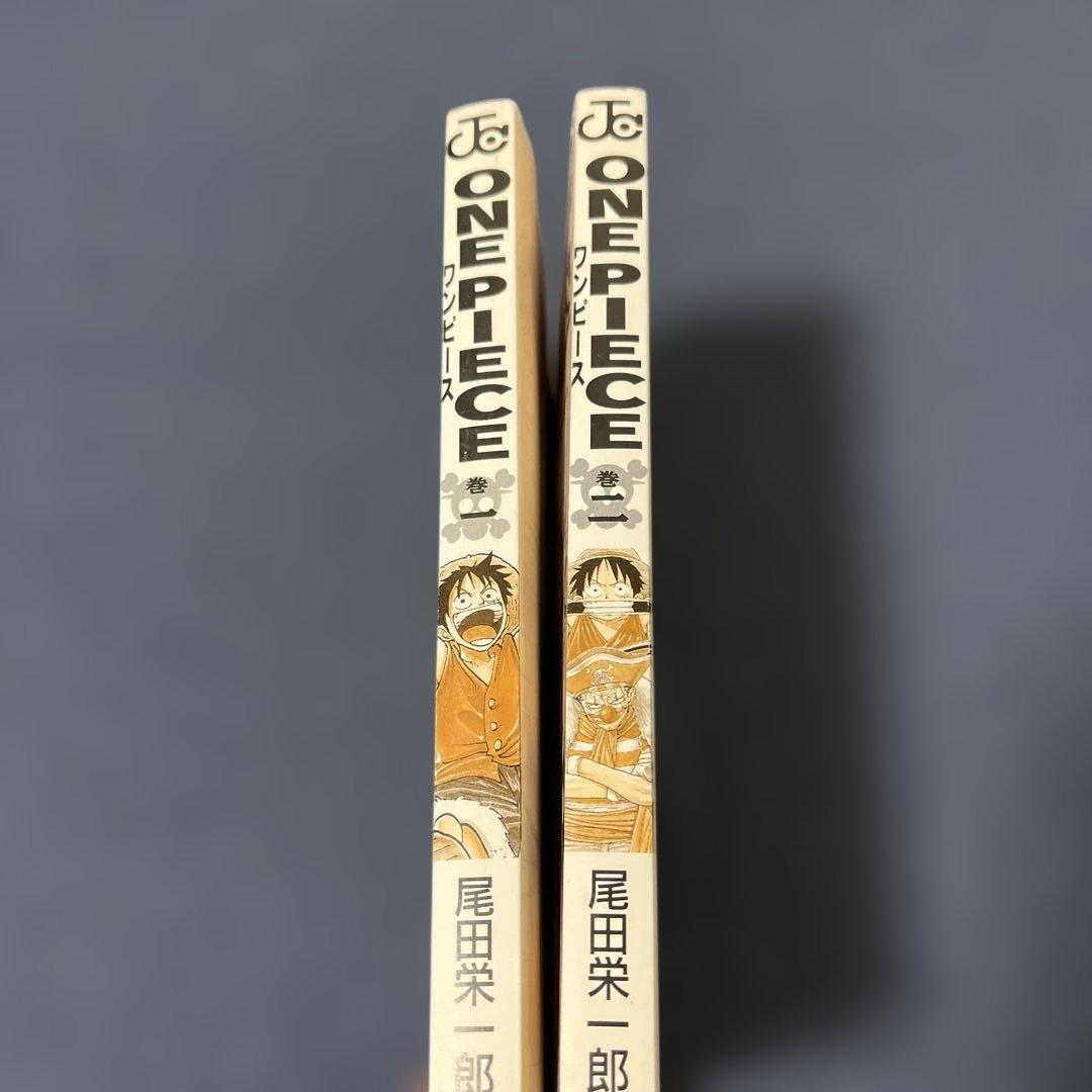 K*I様 ONE PIECE 1巻　2巻　初版　2冊セット　first edit