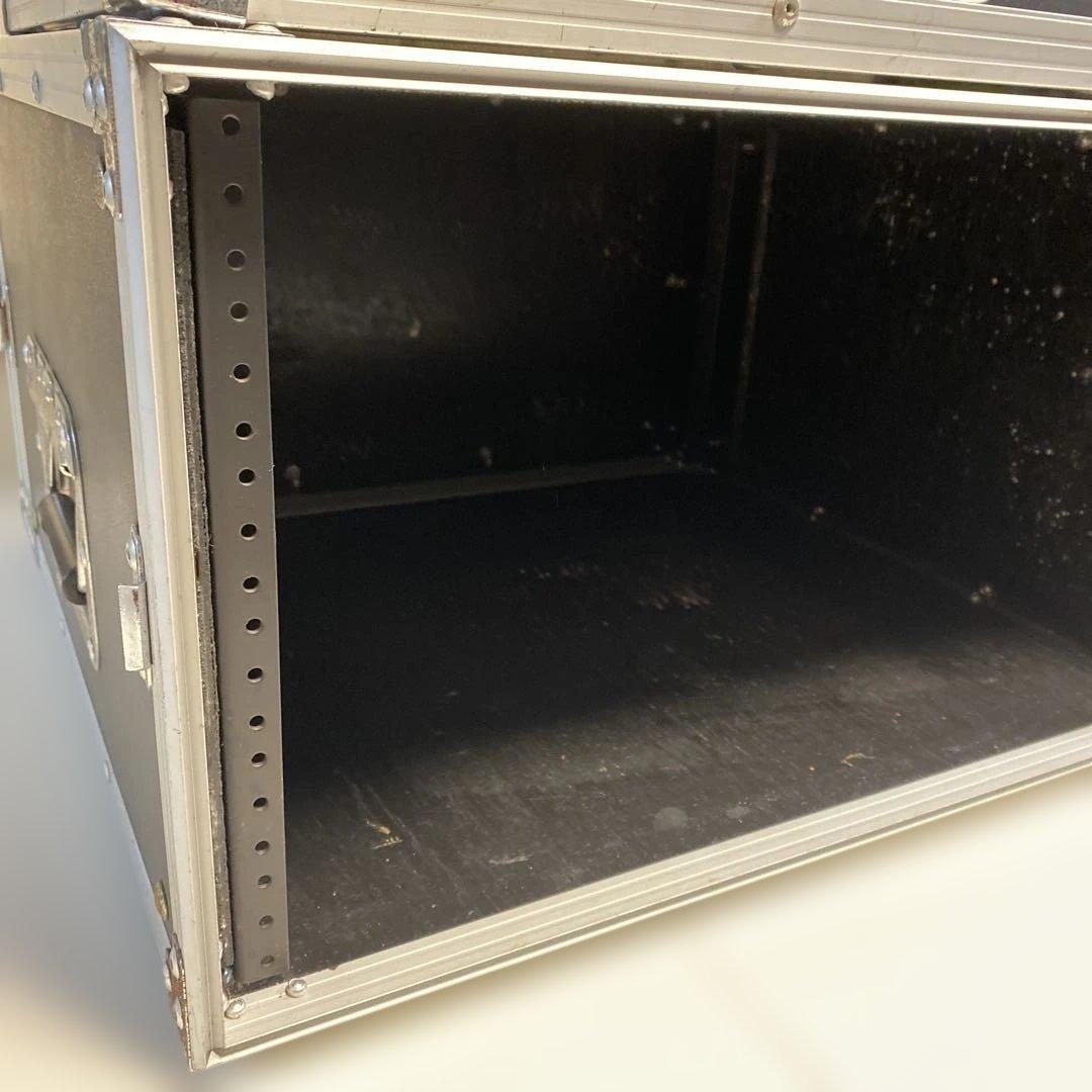 6U ラックケース ロング 奥行45cm 両側レール