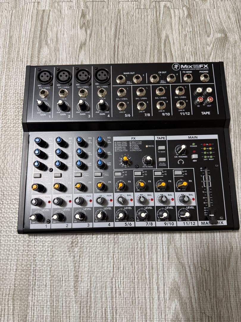 MACKIE マッキー MIX12FX アナログミキサー