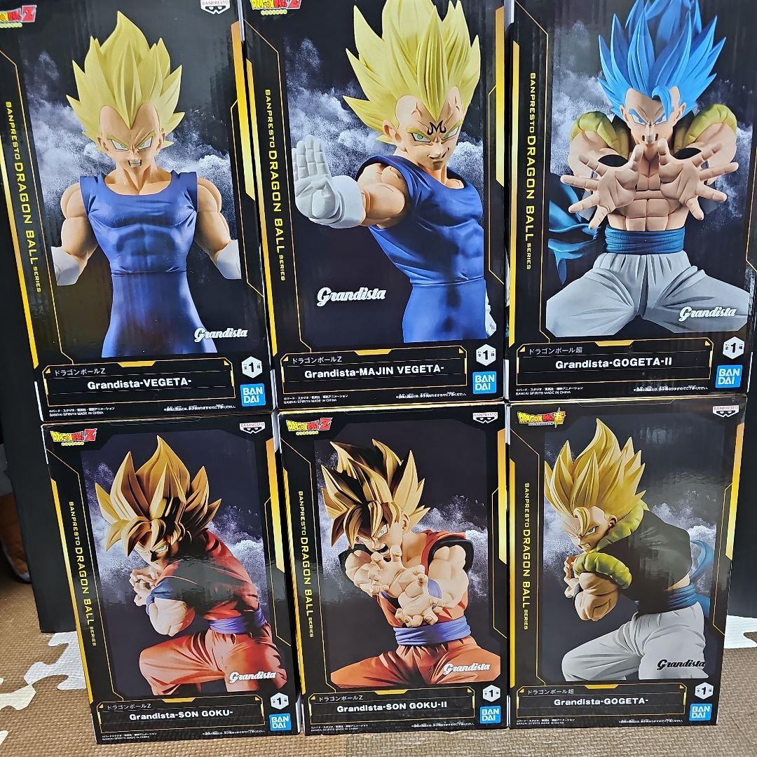 グランディスタ 悟空 ベジータ ゴジータ 6セット - メルカリ