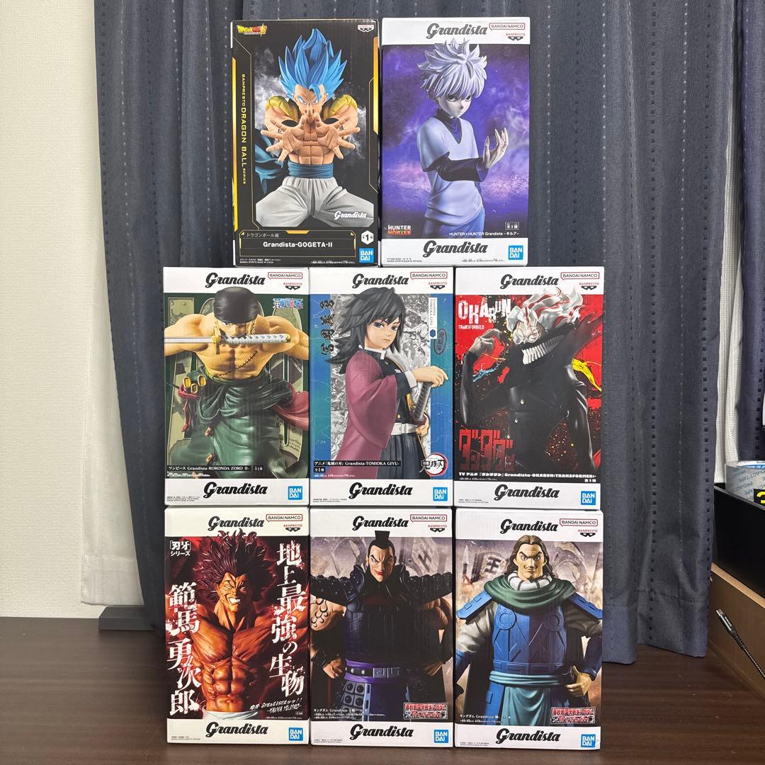 新品未開封】Grandistaフィギュア まとめ売り 8体セット - メルカリ