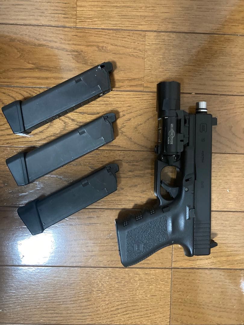 飾り一丁電動二丁バッテリーはでんちはなしコッキング一丁